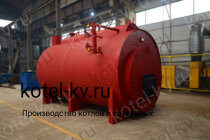 Парогенератор 1600 кг температура 170 твердотопливный