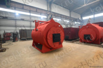 Паровой котел 500 кг пара в час на твердом топливе